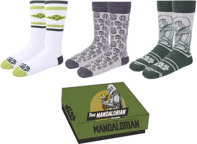 Produktbild von Star Wars Mandalorian Pack 3 Socken