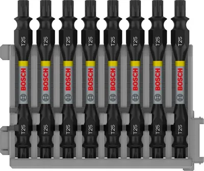 Produktbild von PRO Impact Schrauberbit mit Doppelklingen und Pick and Click, T25, 65 mm, 8-tlg.