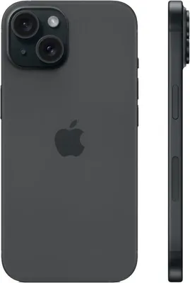 Produktbild von Apple iPhone 15 , 15,5 cm (6.1"), 2556 x 1179 Pixel, 128 GB, 48 MP, iOS 17, Schwarz
