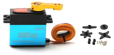 Produktbild von Digitalservo 25 kg High Torque 180 ¡ã Edelstahlgetriebeservo fuer 1/8 1/10 ferngesteuertes Auto mit 25T Servoarm