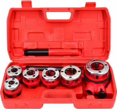Produktbild von Awtools gwintownica do rur 6szt. 1/4", 3/8",1/2", 3/4", 1", 1-1/4" zestaw walizka