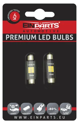 Produktbild von Einteilige LED-Lampen C5W C10W für die Innenraumbeleuchtung, 6000K, lange Lebensdauer