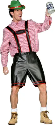 Produktbild von Kostüm Tirolerhose schwarz 58