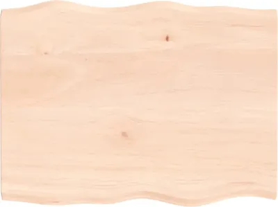 Obrázek produktu pro Deska stolu The Living Store 80x60x2 cm dubový masiv neošetřený hranou stromu
