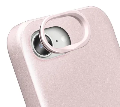 Image de Rhinoshield, coque de protection pour appareil photo iPhone 16e, résistante aux rayures, rose