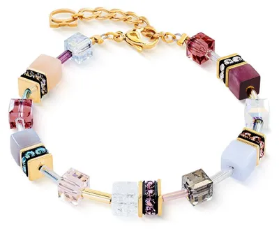 Produktbild von GeoCUBE® Iconic Precious Armband Golden Blush