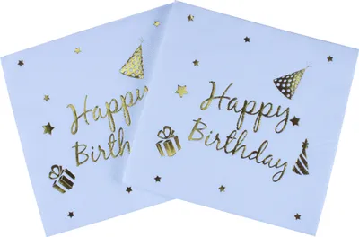 Obrázek produktu pro 100 listů papírových ubrousků Tkáňové ubrousky Decoupage dekorace Slavnostní párty potřeby 33x33cm