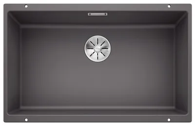 Image de BLANCO SUBLINE 700-U, SILGRANIT® PuraDur®, gris roche, sans vidage à distance