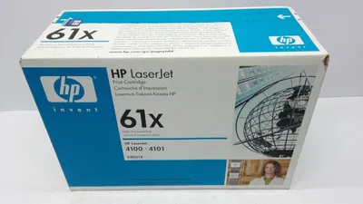 Produktbild von HP 61X High Yield Black Original LaserJet Toner Cartridge, 10000 Seiten, Schwarz, 1 Stück(e)
