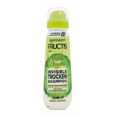 Produktbild von Garnier Fructis Trockenshampoo mit erfrischendem Zitronenduft 100ml