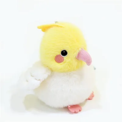 Produktbild von Plüschvogel 12 cm Stofftier Schlüsselanhänger