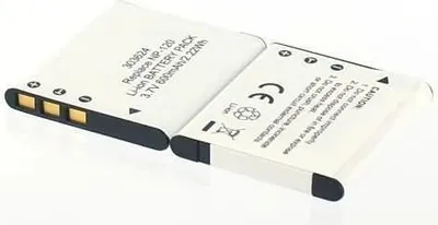 Produktbild von Akku für Casio Exilim EX-Z820 Li-Ion 3,7 Volt 550 mAh schwarz.