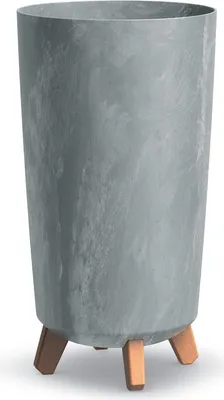 Produktbild von Topf auf Beinen GRACIA TUBUS SLIM BETON EFFECT Betontopf DGTL200E-422U