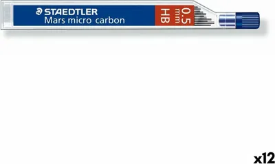Immagine prodotto di Staedtler® 250 05-HB Penna fine Mars® micro carbon 250 - 0,5 mm, HB, nero, 12 fili