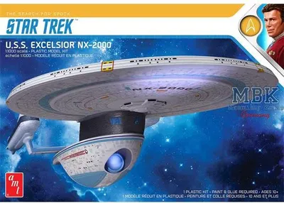 Image de AMT AMT1257 Star Trek U.S.S. Excelsior 1:1000