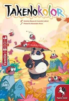 Produktbild von Pegasus Takenokolor, Brettspiel, Familie, 8 Jahr(e), 20 min, 30 min, Familienspiel