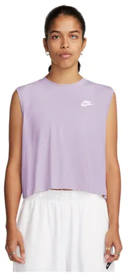 Imagen del producto de Nike – Camiseta sin mangas para mujer, línea Sportswear, modelo Club, corte corto, talla XS
