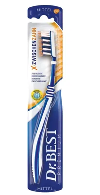 Produktbild von Dr. BEST Zahnbürste Premium X Zwischenzahnbürste mittel 1 Stück