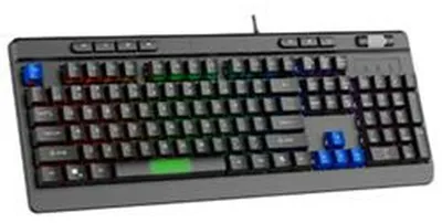 Obrázek produktu pro Herní klávesnice Sparco SPMEMKEYBESP Black Qwerty Spanish