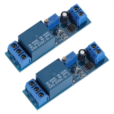 Immagine prodotto di Modulo relè, modulo relè a tempo, modulo relè regolabile, modulo relè NE555, modulo relè a tempo 5V