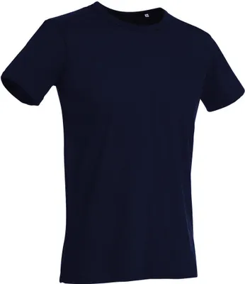 Produktbild von Stedman ST9000 | Crew Neck Herren T-Shirt Ben - Farbe: Marina Blue - Größe: XL