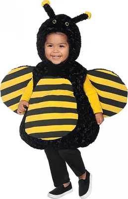 Produktbild von Süßes Bienen Kleinkinder Plüsch Kostüm Größe: L