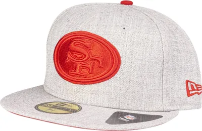 Produktbild von New Era 59Fifty Cap HEATHER GREY San Francisco 49ers - 7 1/4