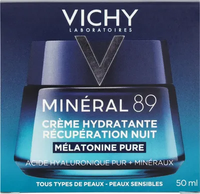 Zdjęcie produktu dla Vichy Minéral 89 Nawilżający krem regenerujący na noc 50 ml