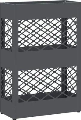 Image de Porte-parapluie Anthracite 28 x 12 x 41 cm Acier
