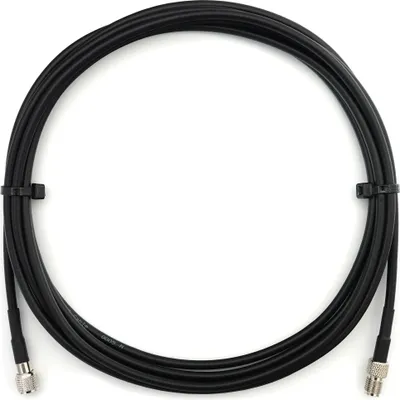 Immagine prodotto di cavo coassiale da Mini UHF maschio a Mini UHF femmina RG58 da 4 m - Cavo di prolunga UHF a bassa perdita da 4 metri - Cavo antenna PL per radio CB antenne radio HAM SWR radioamatoriali