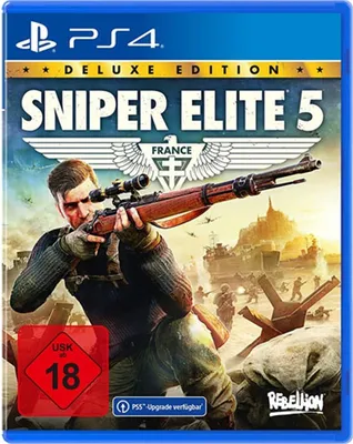Produktbild von Sniper Elite 5  PS-4  DELUXE uncut