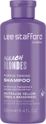 Produktbild von Lee Stafford Bleach Blondes Purple Toning Shampoo 250ml