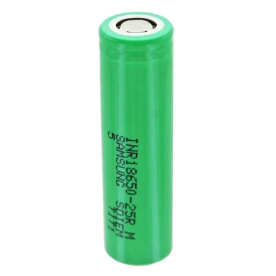 Zdjęcie produktu dla Samsung INR18650-25R 2500mAh 3.7V, bateria litowo-jonowa, niezabezpieczona