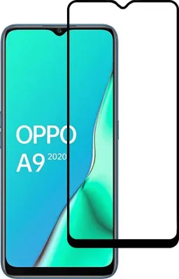 Produktbild von Smartphonica Oppo A9 2020 volle Abdeckung gehärtetem Glas Bildschirmschutz aus gehärtetem Glas mit abgerundeten Ecken