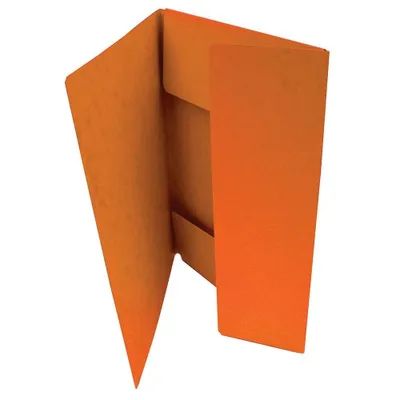 Image de Chemise pliante 253 A4 3 rabats orange