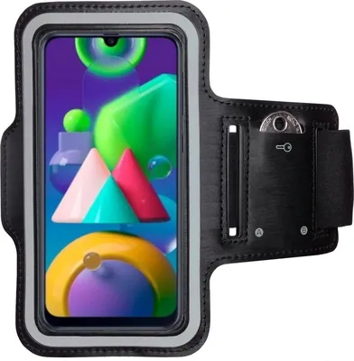 Obrázek produktu pro Pásek na ruku pro Samsung Galaxy M21 sportovní pásek na ruku pouzdro na mobilní telefon taška fitness jogging běžecké pouzdro na mobilní telefon