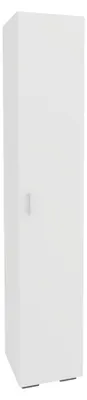 Productafbeelding van haaus badkast, 1 deur, wit, 30 x 30 x 165 cm