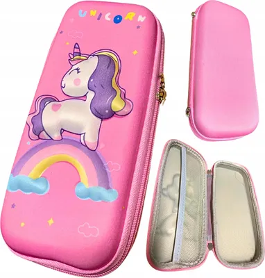 Image de Trousse d'école « Unicorn » : organiseur pour crayons de couleur et autres fournitures scolaires