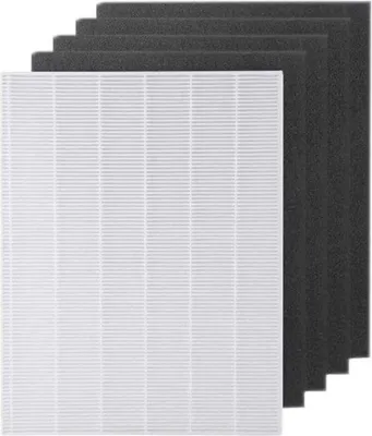 Immagine prodotto di Prefiltro a carbone attivo, 4 pezzi - Filtro principale HEPA