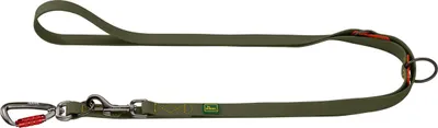 Immagine prodotto di Guinzaglio regolabile Hunter Havana verde/arancione, dimensioni: 20 mm / 200 cm