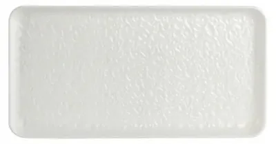 Produktbild von Domdekoracji 2er Servierteller Set 31x23cm Keramik Weiß