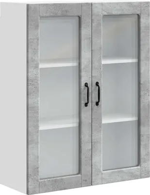 Immagine prodotto di vidaXL Pannello frontale per lavastoviglie grigio cemento 80 x 31 x 100 cm in materiale composito