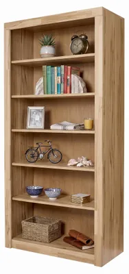 Produktbild von Standregal 90x42x191 Büroregal Kernbuche teilmassiv #4565