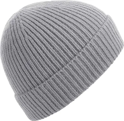 Produktbild von Beechfield Engineer Strick Ripp Beanie PC3939 (Einheitsgröße) (Hellgrau)