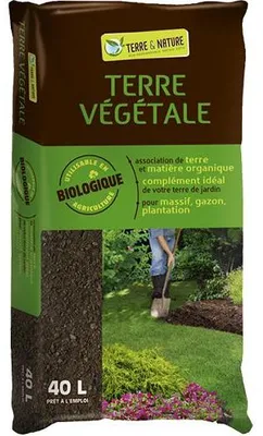 Image de Terre Végétale - sac de 40L