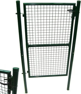 Produktbild von Gartentor Zauntor Pforte 100X160 Schloss Zaun 56729 Gartenzaun Maschendrahtzaun