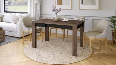 Produktbild von Design Esstisch Tisch Fonte ausziehbar 85 bis 130 cm