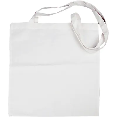 Obrázek produktu pro Bavlněná nákupní taška bílá - 38 x 42 cm