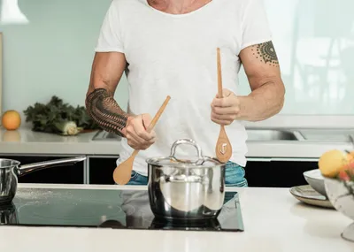 Produktbild von Winkee Rocks - Drumstick Kochlöffel