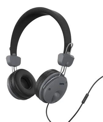 Produktbild von Hama Fun Kopfhrer Kabelgebunden Kopfband Anrufe/Musik Schwarz (00184145)